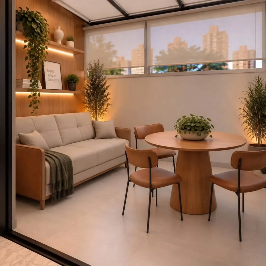 Projeto de sala de garden